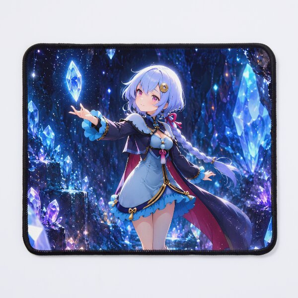 Item preview, Qiqi Genshin Impact Crystal Cave Magic designed and sold by mildaclairmo.