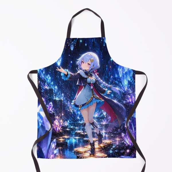 Item preview, Qiqi Genshin Impact Crystal Cave Magic designed and sold by mildaclairmo.