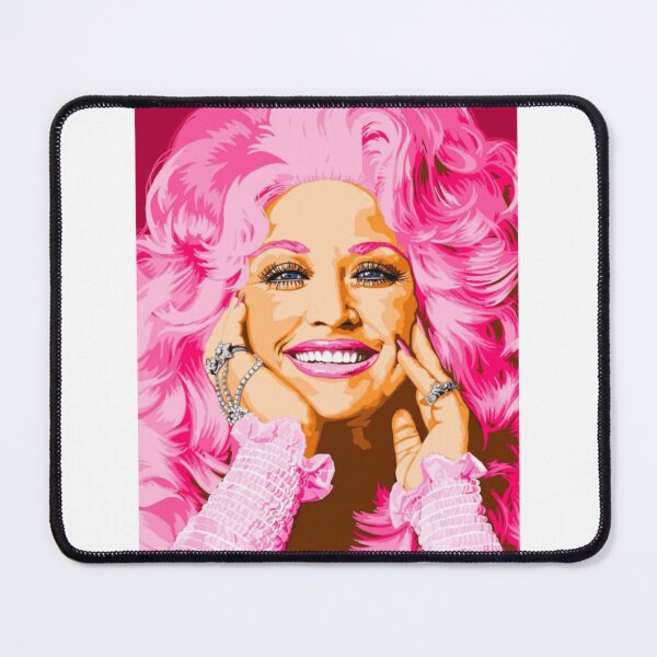 Item preview, Dolly Parton Pink Pop Art Portrait designed and sold by Manuel Coffey.