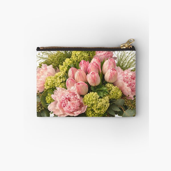 Item preview, Blush Tulips and Peonies Floral arrangement designed and sold by Fun In The Sun .