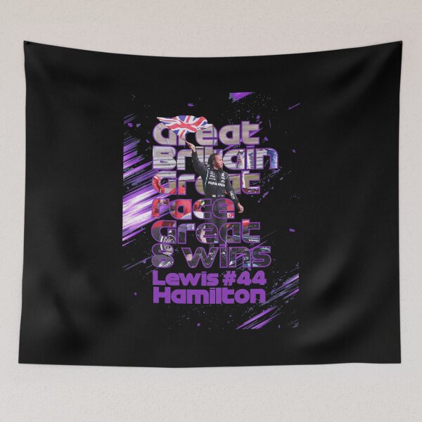 Item preview, Great Britain Greats Great Wins Lewis Hamilton 44 Fan Art designed and sold by SASHASALLE.