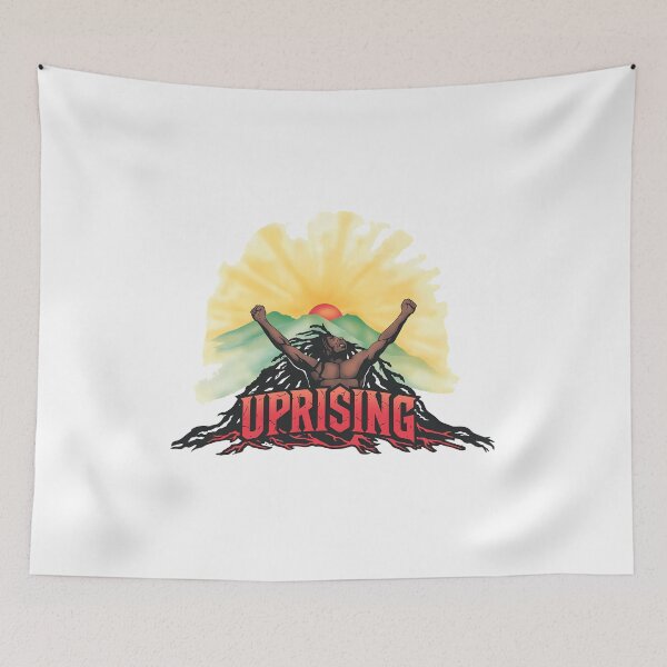 Item preview, Uprising Sun Mountain Roots Figure Art designed and sold by SASHASALLE.