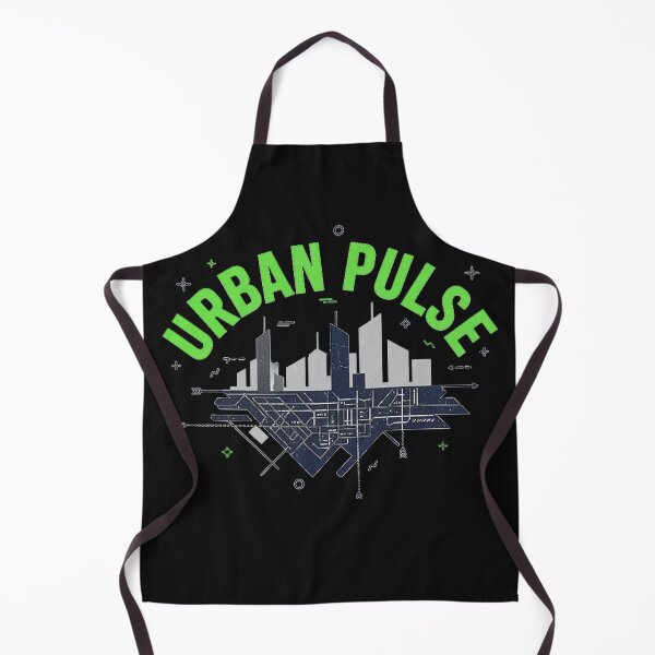Item preview, Urban Pulse City Skyline Street Map Typography Design designed and sold by cannsuh.
