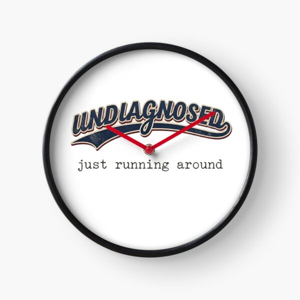 Item preview, Undiagnosed Just Running Around Retro Humorous designed and sold by Flirt-Teez.