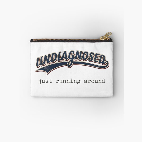 Item preview, Undiagnosed Just Running Around Retro Humorous designed and sold by Flirt-Teez.