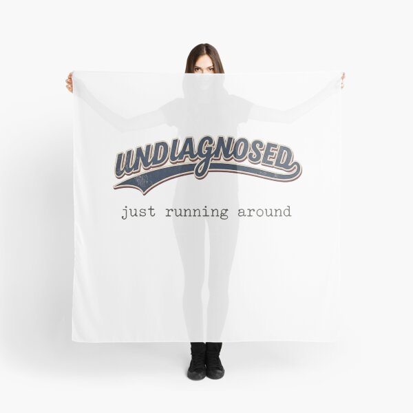 Item preview, Undiagnosed Just Running Around Retro Humorous designed and sold by Flirt-Teez.