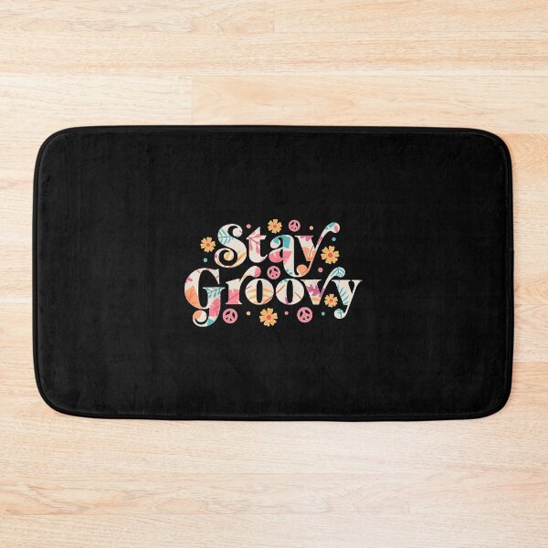 Item preview, Stay Groovy Hippie Peace Sign Retro 60s 70s Daisy Flower  designed and sold by RannaHile.