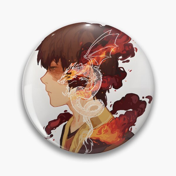 Item preview, Firebending Warrior Inspired Design with Bold Red and Orange Flames designed and sold by nakpingin.