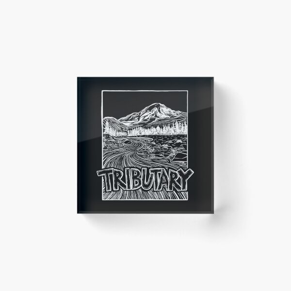 Item preview, Tributary - White designed and sold by Sameer Sahil.