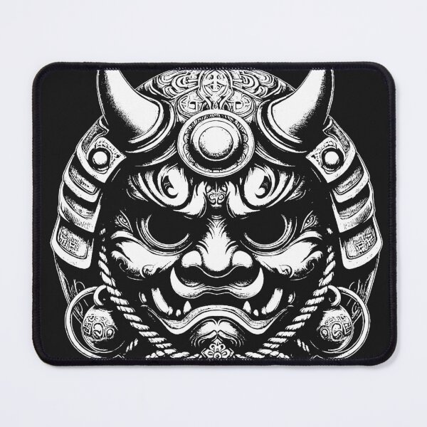 Item preview, Dark Art Japanese Daruma Hannya Demon Mask designed and sold by MORSPECTIVE.