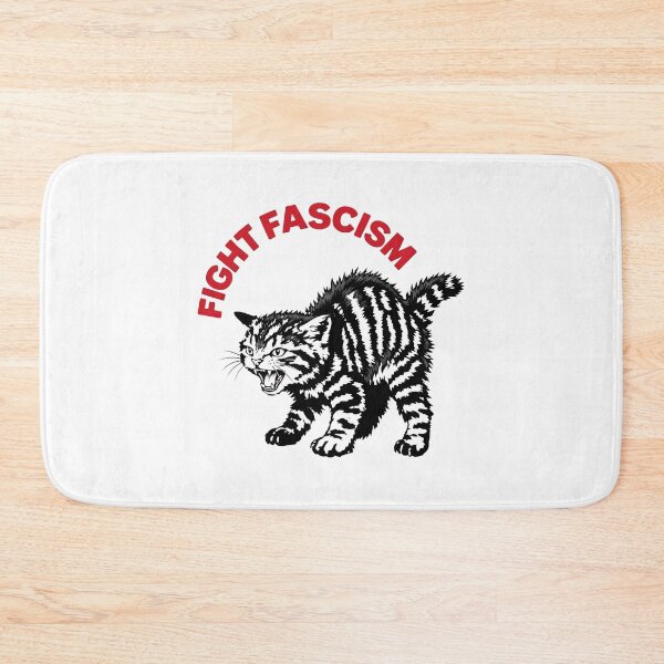 Item preview, Fight Fascism Cat designed and sold by Niykos570.