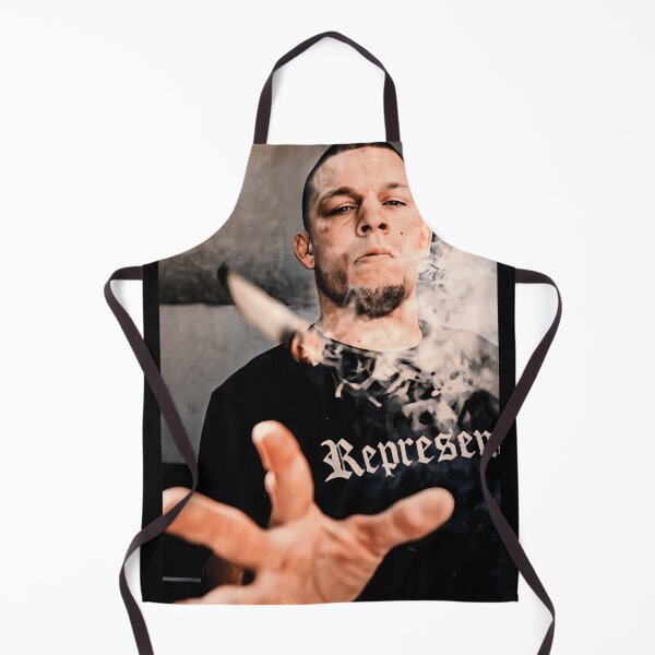 Item preview, Nate Diaz Ufc Smoking Nate Diaz Bloody designed and sold by HafsaIrfan.