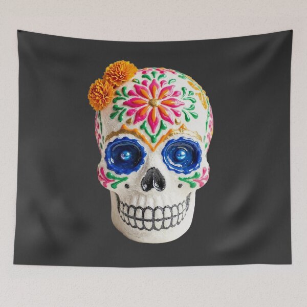 Item preview, Colorful Sugar Skull designed and sold by SweetLilith.