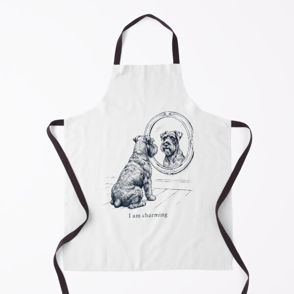 Item preview, Giant Schnauzer I Am Charming Mirror Meme Dog Lover designed and sold by dian-rody-crest.