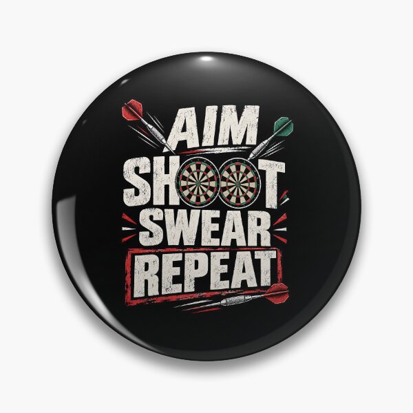 Item preview, Aim Shoot Swear Repeat  designed and sold by a-turner-paint.