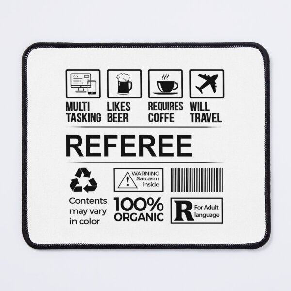 Item preview, Referee T Shirt Multitasking Certified Job Gift Item Job Professionmens Womens Girls Dad Referee Christmas Birthday Gift designed and sold by Oldfangleds.