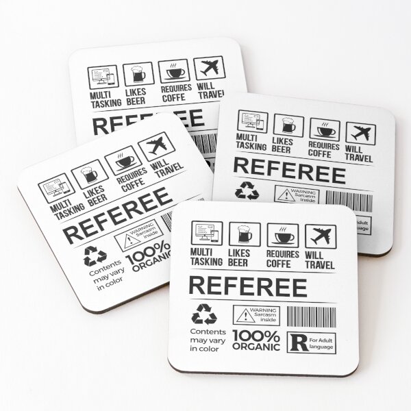 Item preview, Referee T Shirt Multitasking Certified Job Gift Item Job Professionmens Womens Girls Dad Referee Christmas Birthday Gift designed and sold by Oldfangleds.