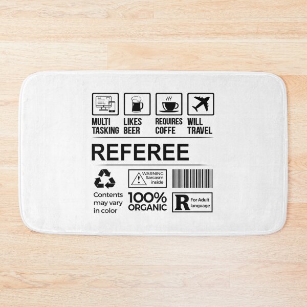 Item preview, Referee T Shirt Multitasking Certified Job Gift Item Job Professionmens Womens Girls Dad Referee Christmas Birthday Gift designed and sold by Oldfangleds.