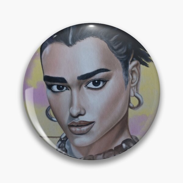Item preview, Colourful Portrait of Dua Lipa designed and sold by Dario Zanesco.
