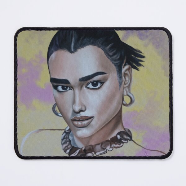 Item preview, Colourful Portrait of Dua Lipa designed and sold by Dario Zanesco.