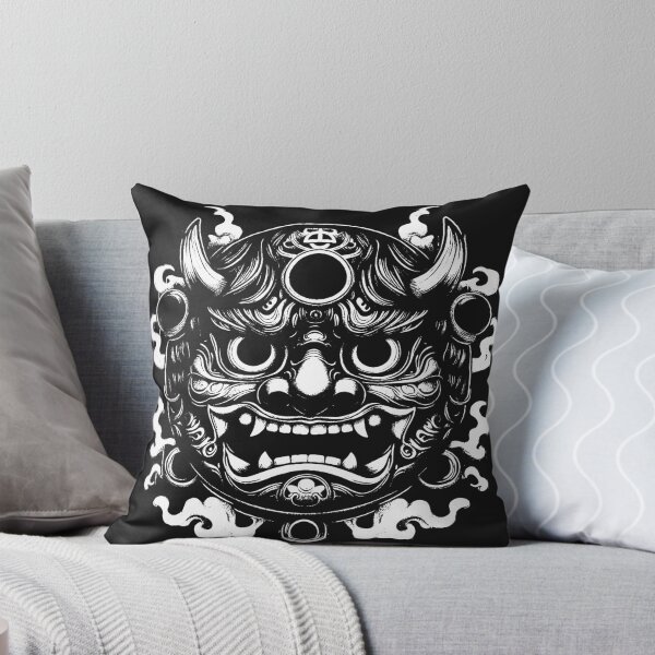 Item preview, Dark Art Japanese Daruma Demon Mask designed and sold by MORSPECTIVE.