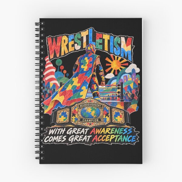 Item preview, WrestleTism designed and sold by CaptainAutism12.