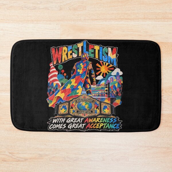 Item preview, WrestleTism designed and sold by CaptainAutism12.