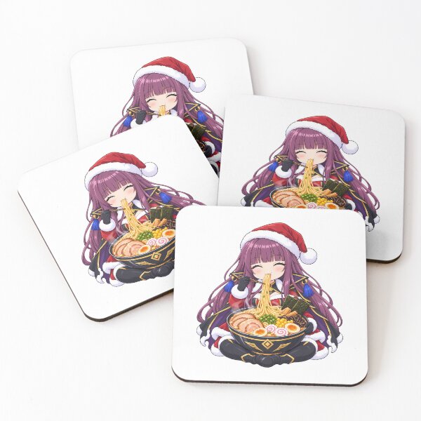 Item preview, Eta The Eminence in Shadow Christmas Ramen Eating designed and sold by mildaclairmo.