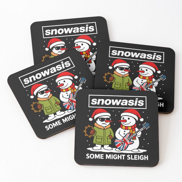 Item preview, Funny Oasis Snowasis Some Might Sleigh Parody Christmas Jumper Design For Music Fans designed and sold by SheridanRuther.