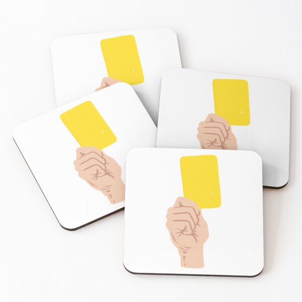 Item preview, Yellow Card Referee Sports Fan Futball Yellow Card Referee Gear designed and sold by Oldfangleds.
