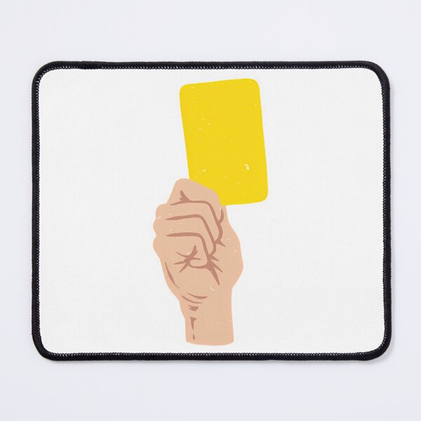 Item preview, Yellow Card Referee Sports Fan Futball Yellow Card Referee Gear designed and sold by Oldfangleds.