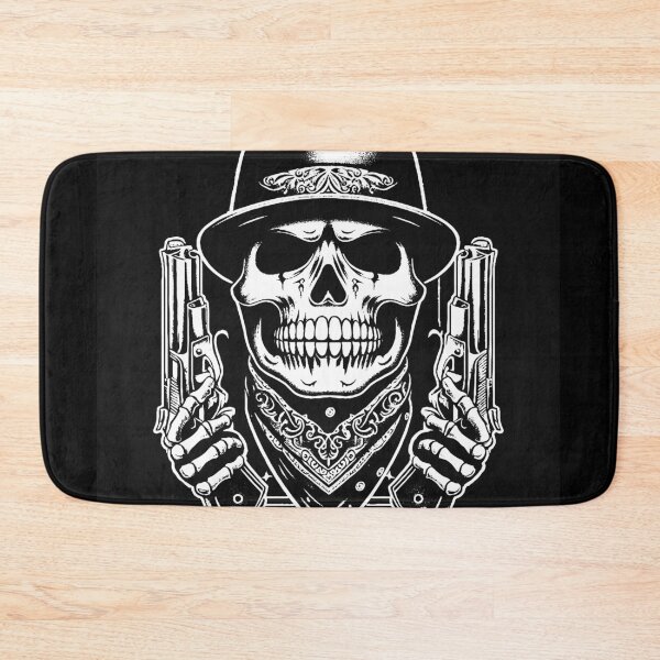 Item preview, Dark Art Cholo Gangster Mafia Skull designed and sold by MORSPECTIVE.