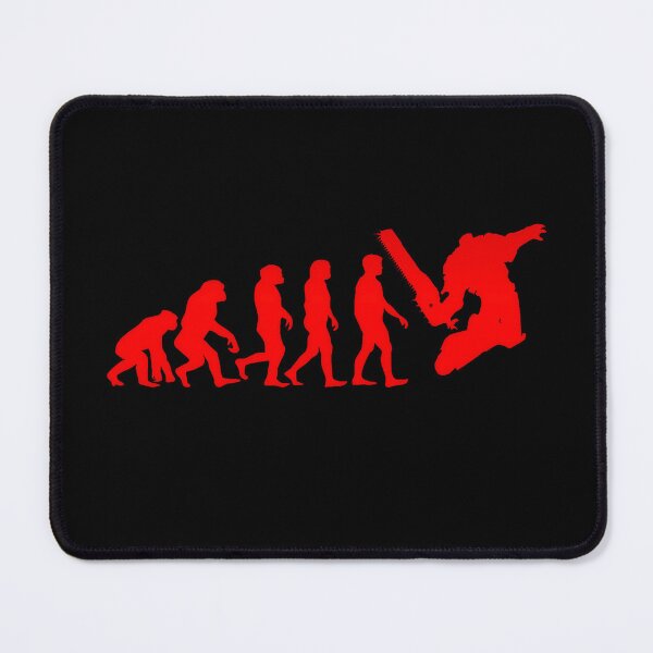 Item preview, Chainsaw Man Evolution Red Silhouette Action Art designed and sold by papahholiday.