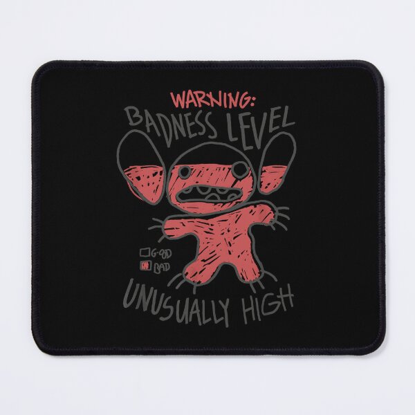 Item preview, Lilo & Stitch Warning Badness Level Unusually High designed and sold by junglecolor.