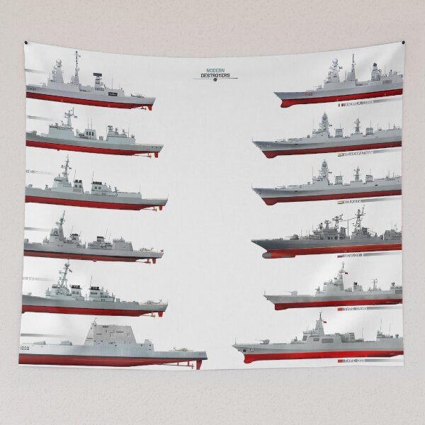 Item preview, Modern Guided Missile Destroyers designed and sold by TheCollectioner.