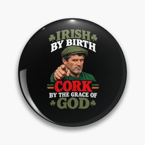 Item preview, Irish By Birth Cork By The Grace Of God  designed and sold by Flirt-Teez.