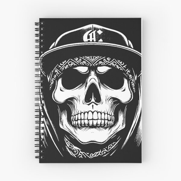 Item preview, Dark Art Cholo Gangster Mafia Skull designed and sold by MORSPECTIVE.