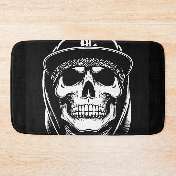 Item preview, Dark Art Cholo Gangster Mafia Skull designed and sold by MORSPECTIVE.