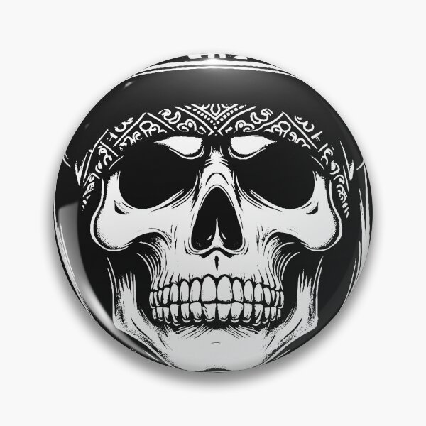 Item preview, Dark Art Cholo Gangster Mafia Skull designed and sold by MORSPECTIVE.