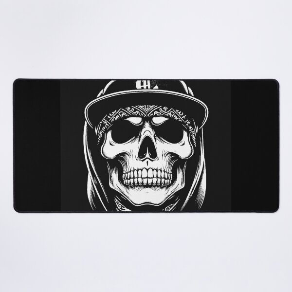 Item preview, Dark Art Cholo Gangster Mafia Skull designed and sold by MORSPECTIVE.