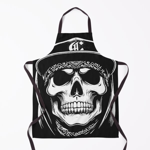 Item preview, Dark Art Cholo Gangster Mafia Skull designed and sold by MORSPECTIVE.