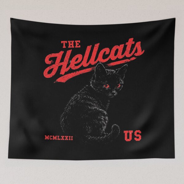 Item preview, Hellcats White Cat designed and sold by DeborahAnita73.