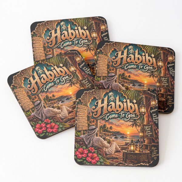 Item preview, Habibi • Come To Goa • Different People Same Paradise designed and sold by Goanheartprints.