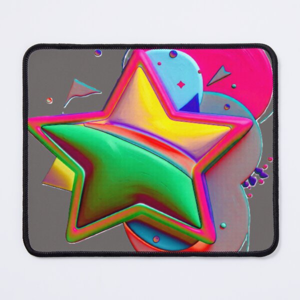Item preview, star geometry C E2 br colorful geometric abstract design designed and sold by SmashingDeals.