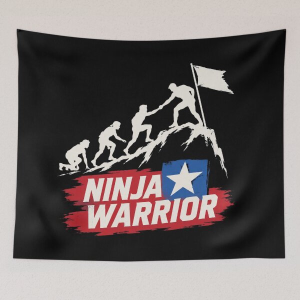 Item preview, Ninja Warrior Logo designed and sold by DeborahAnita73.