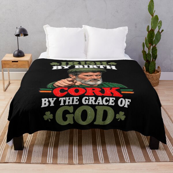 Item preview, Irish By Birth Cork By Grace God St Patricks Day designed and sold by Flirt-Teez.