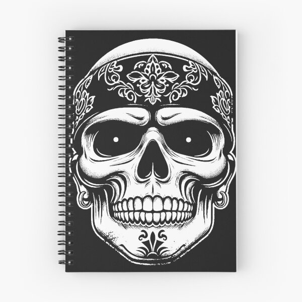 Item preview, Dark Art Cholo Gangster Mafia Skull designed and sold by MORSPECTIVE.