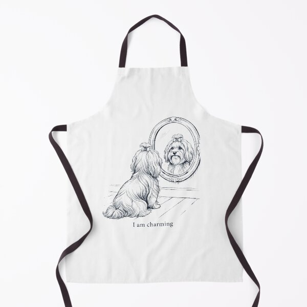 Item preview, Havanese I Am Charming Mirror Meme Dog Lover designed and sold by dian-rody-crest.