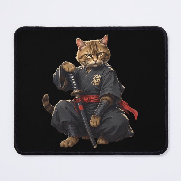 Item preview, Ninja Cat Samurai designed and sold by DeborahAnita73.
