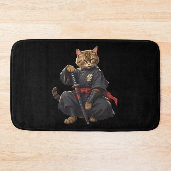 Item preview, Ninja Cat Samurai designed and sold by DeborahAnita73.